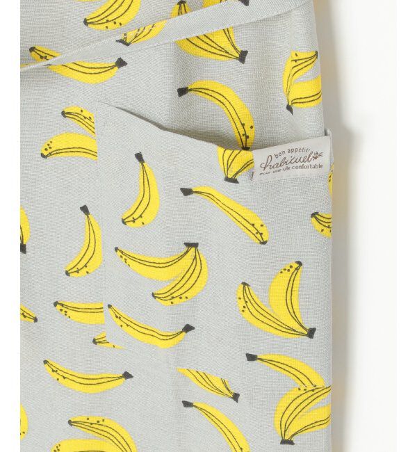 Lbc with Life「バナナ柄エプロン」|食器・キッチングッズ|