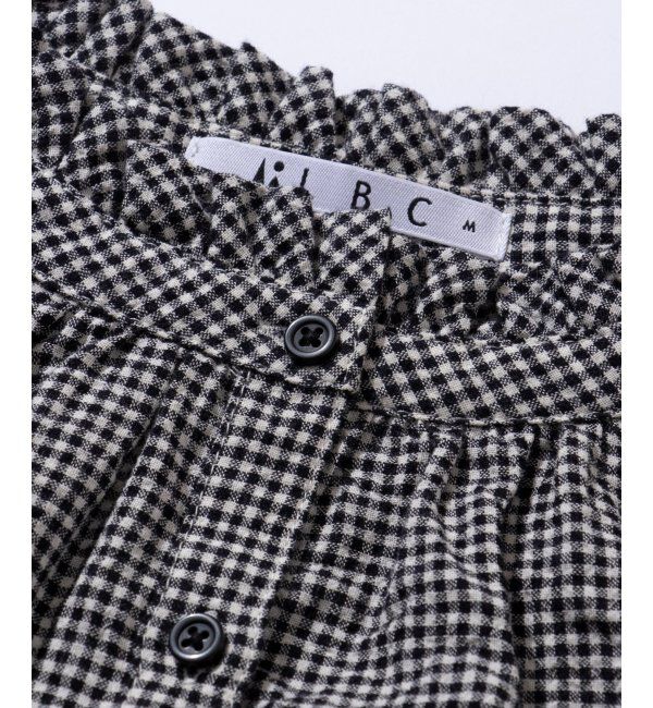 Lbc with Life「オーガニックコットン襟フリルブラウス」|シャツ・ブラウス|