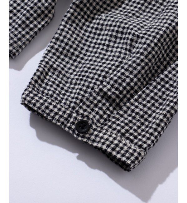 Lbc with Life「オーガニックコットン襟フリルブラウス」|シャツ・ブラウス|