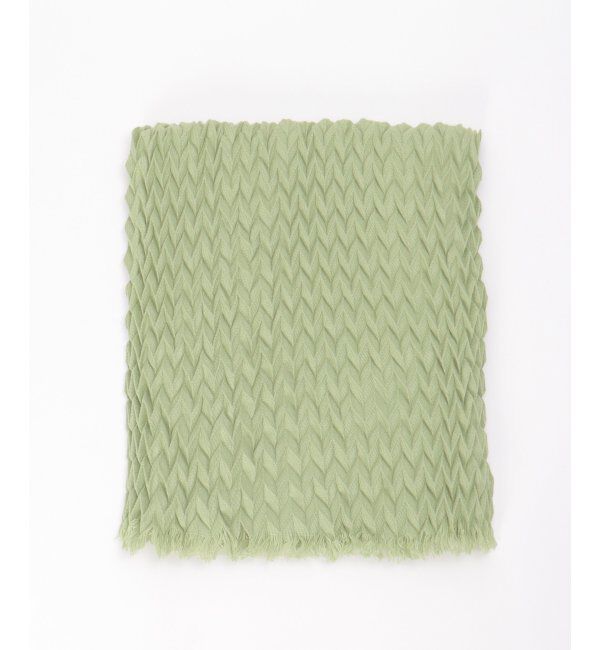 Lbc with Life「ダイヤプリーツストール」|マフラー|