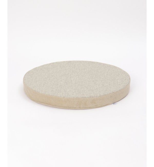 Lbc with Life「ラウンド スラブ&パイルシートクッション H4cm」|クッション・クッションカバー|