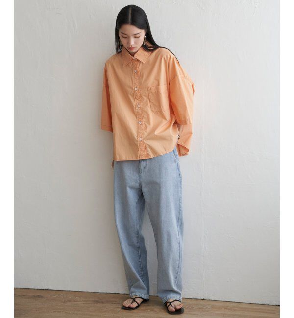 Lbc with Life「タイプライターハンソデＢＯＸシャツ」|シャツ・ブラウス|