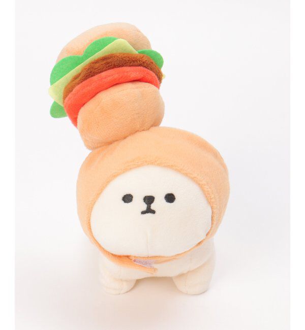 Lbc with Life「PLUFFY かぶりもの ハンバーガー」|クッション・クッションカバー|