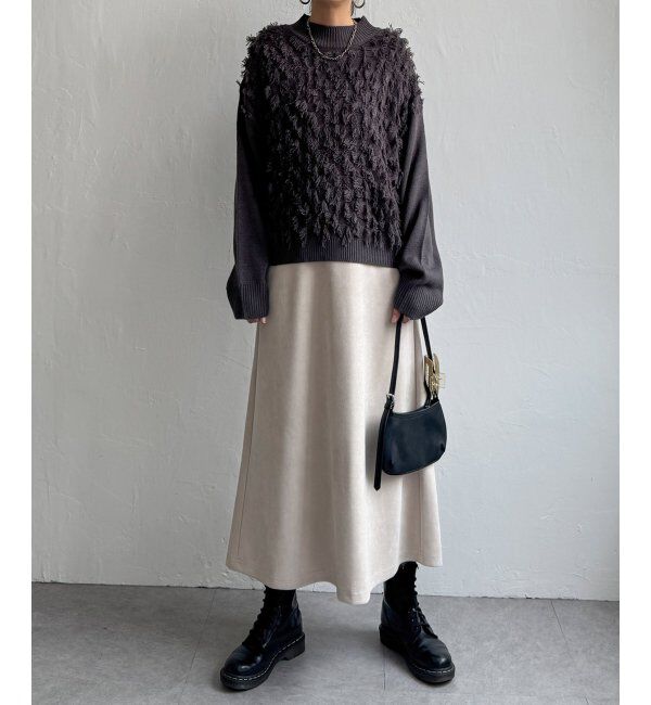 Lbc with Life「フリンジニットプルオーバー」|カーディガン|