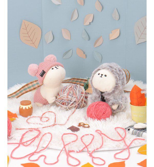 Lbc with Life「PLUFFY かぶりもの ふわもこパーカー」|クッション・クッションカバー|