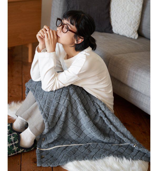 Lbc with Life「キルンケットブランケット M」|その他|ブルー