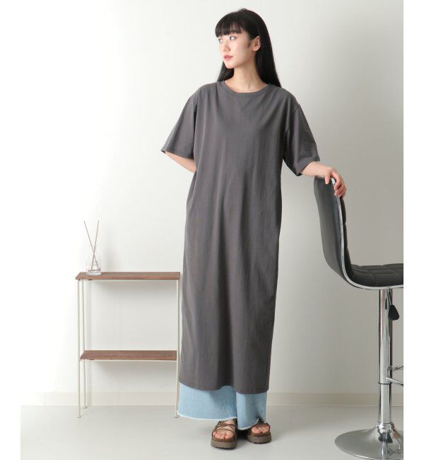 VENCE share style「バッククロススリットワンピース」|ワンピース|