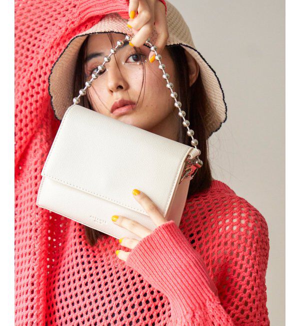 VENCE share style「2WAYスクエアボールチェーンミニショルダーバッグ」|その他|