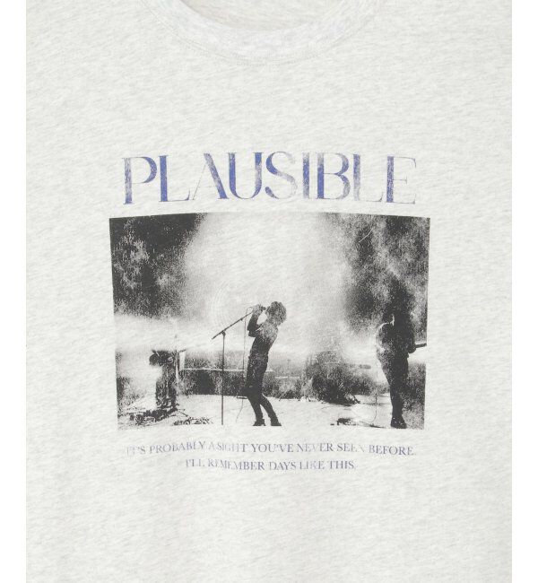 VENCE share style「PLAUSIBLE ピグメントTシャツ」|Tシャツ・カットソー|