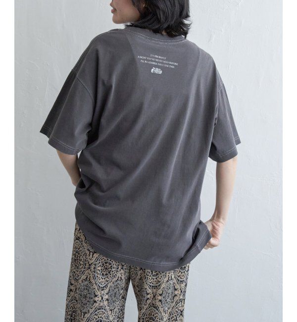 VENCE share style「PLAUSIBLE ピグメントTシャツ」|Tシャツ・カットソー|