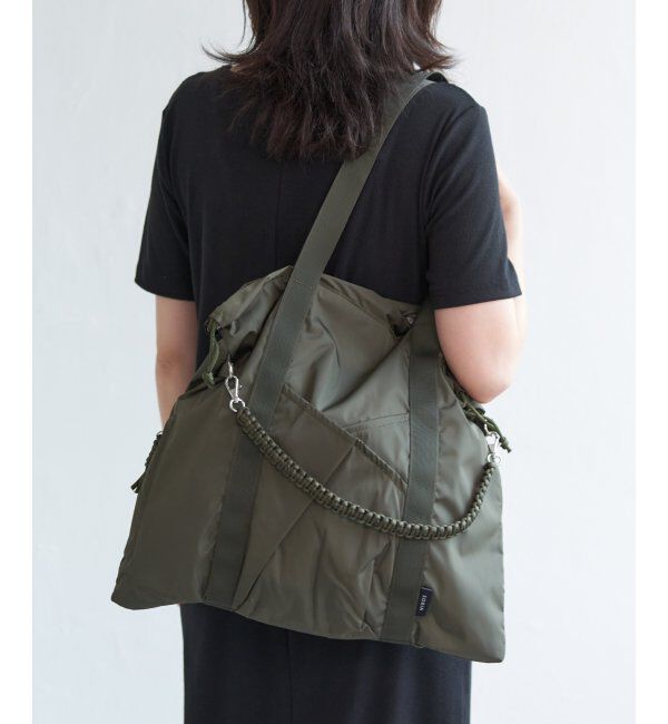 VENCE share style「コード編み巾着ポケットトートバッグ」|その他|