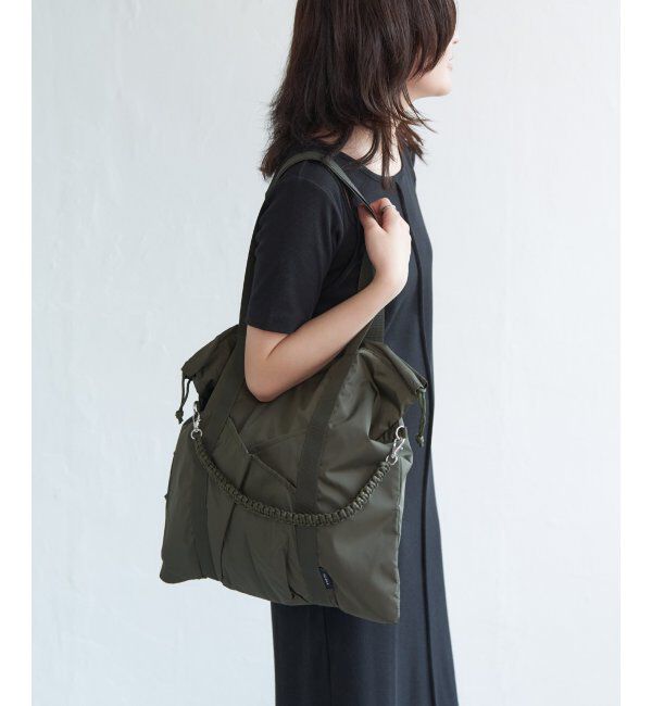 VENCE share style「コード編み巾着ポケットトートバッグ」|その他|