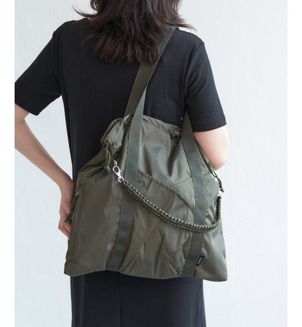 VENCE share style「コード編み巾着ポケットトートバッグ」|その他|