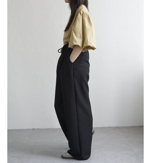 VENCE share style「天竺袖ナイロンバルーンプルオーバー」|Tシャツ・カットソー|