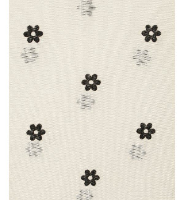 VENCE share style「シアーフラワーフロッキープルオーバー」|Tシャツ・カットソー|