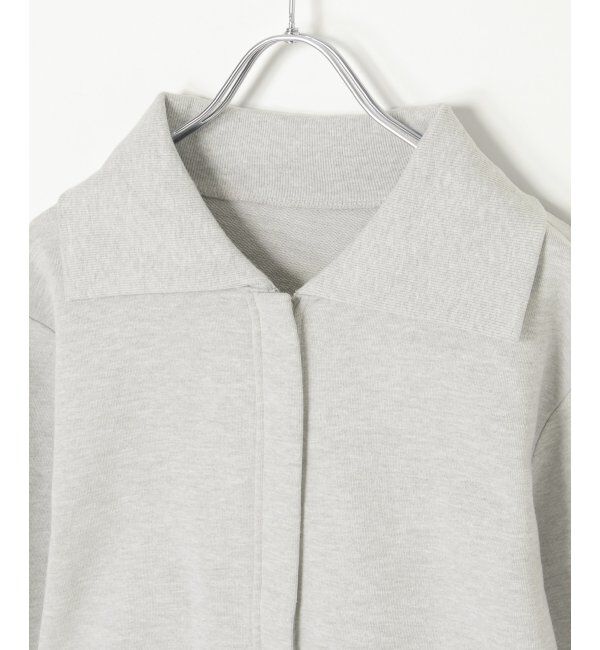 VENCE share style「襟付きジップカーディガン」|スウェット・ジャージ|