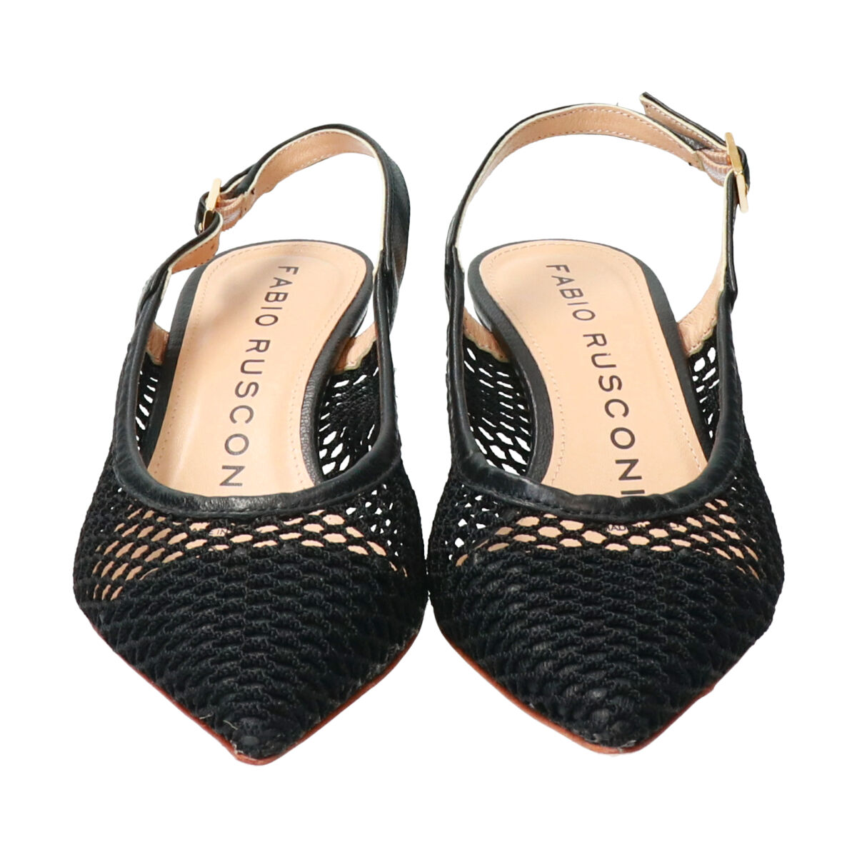 FABIO RUSCONI 「【FABIO RUSCONI】バックバンドネットパンプス」|パンプス|