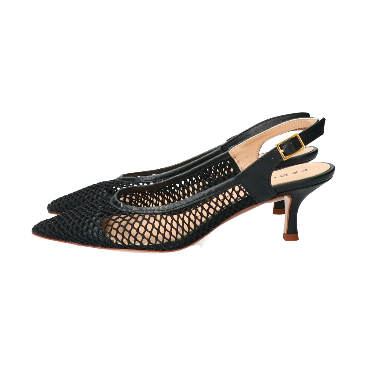 FABIO RUSCONI 「【FABIO RUSCONI】バックバンドネットパンプス」|パンプス|