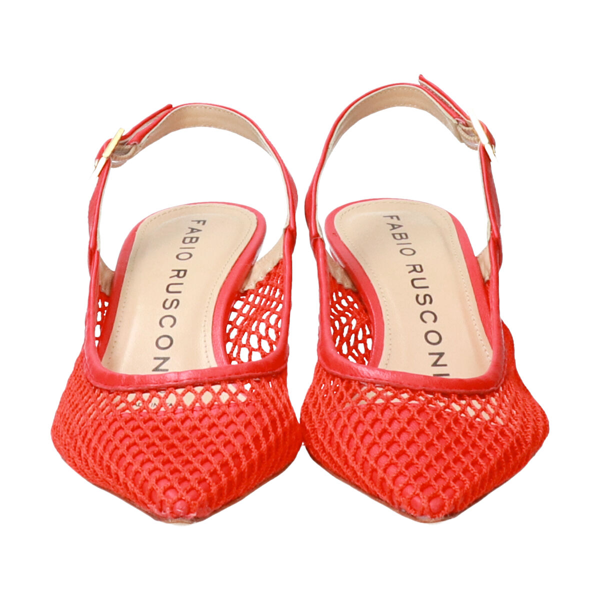 FABIO RUSCONI 「【FABIO RUSCONI】バックバンドネットパンプス」|パンプス|