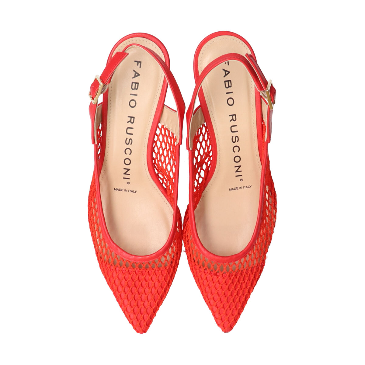 FABIO RUSCONI 「【FABIO RUSCONI】バックバンドネットパンプス」|パンプス|