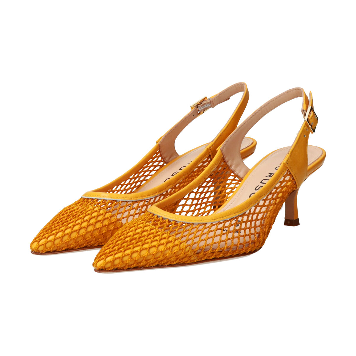 FABIO RUSCONI 「【FABIO RUSCONI】バックバンドネットパンプス」|パンプス|YE