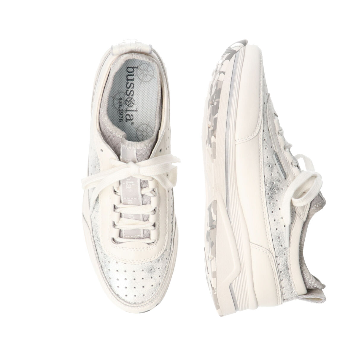 IMPORT SELECT「【bussola】パンチングレザースニーカー」|スニーカー|