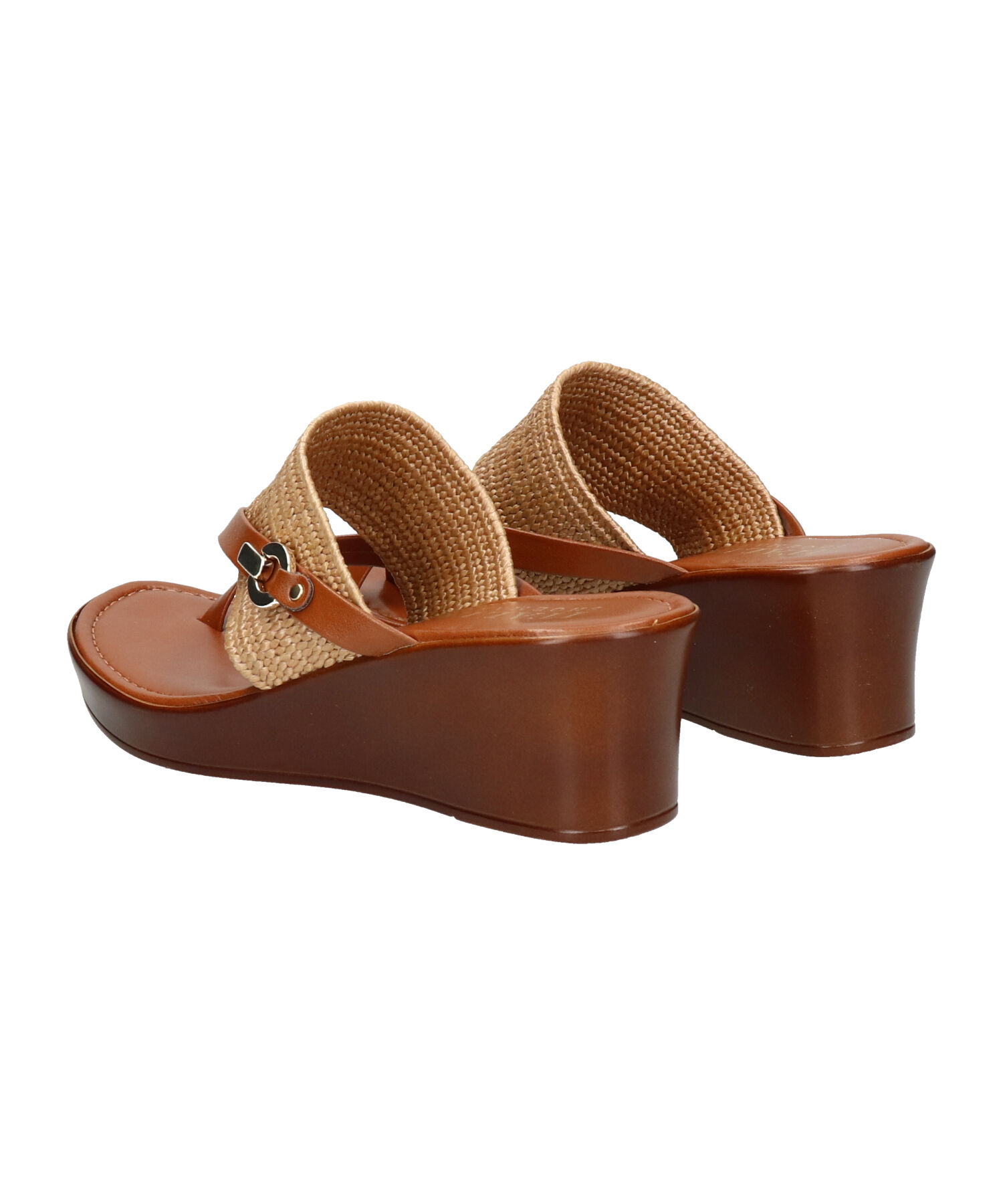 IMPORT SELECT「【ITALIAN SHOEMAKERS】クロスストラップトングミュールサンダル(952346)」|サンダル|