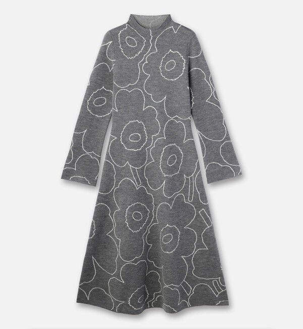 Marimekko「Sh Willat Piirto Unikko ニットワンピース」|ワンピース|