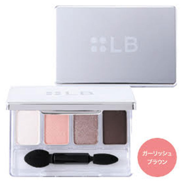 LB「LB(エルビー) ニュアンスブラウンアイパレット ガーリッシュブラウン」|アイシャドウ|その他
