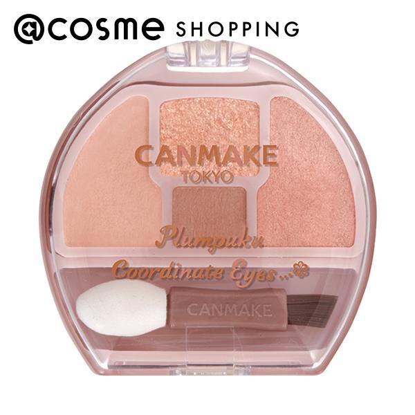 キャンメイク「キャンメイク プランぷくコーデアイズ 01 アプリコットプランぷく (1.4g)」|アイシャドウ|その他