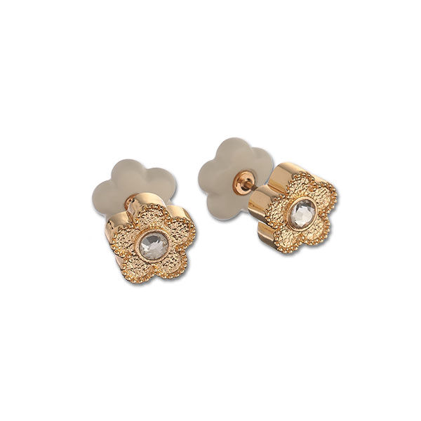 MARY QUANT「シリコンデイジーデュオ ピアス」|ピアス|