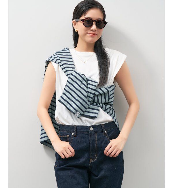  「ボストン型 クラウンパント サングラス (偏光機能搭載) Zoff | YURIE OUTDOOR EDITION」|サングラス|