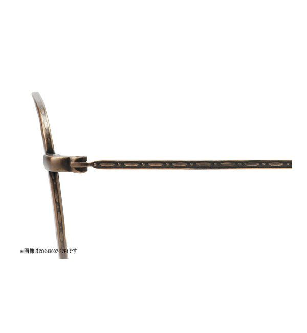  「Zoff｜SHIBATA HIKARI｜メガネ｜メタルフレーム｜伊達・度付き レンズ交換券付」|メガネ|