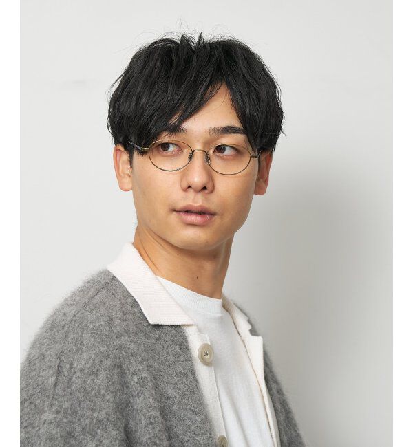  「Zoff｜SHIBATA HIKARI｜メガネ｜メタルフレーム｜伊達・度付き レンズ交換券付」|メガネ|