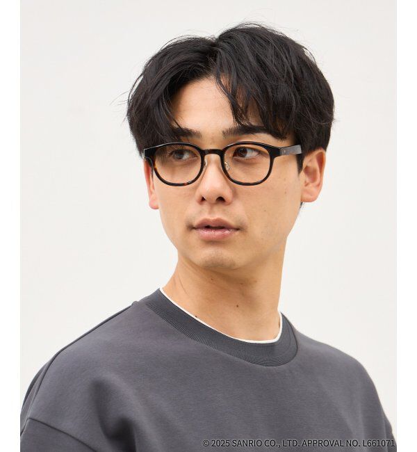  「Zoff｜はぴだんぶい 【ポチャッコ モデル】 メガネ｜伊達・度付きメガネ｜グッズ   レンズ交換券付」|メガネ|