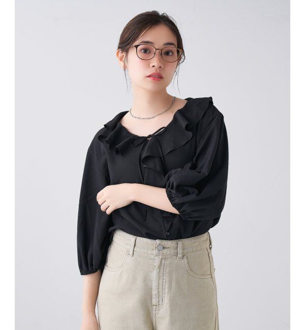  「ウェリントン型 メガネ | ラバーテンプル 伊達メガネ 度付きメガネ  Zoff｜FASHION  レンズ交換券付」|メガネ|