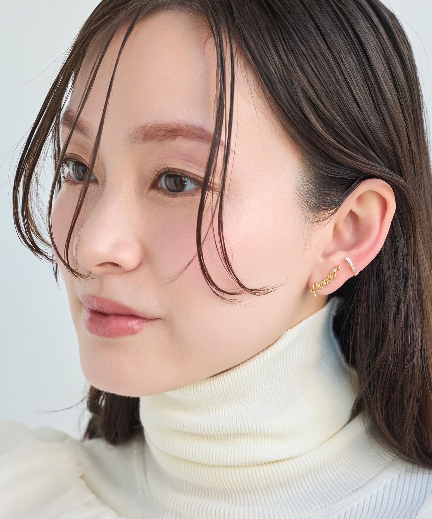 Phoebe「ラッキーレターピアス&イヤリング(パワー)/片耳」|ピアス|