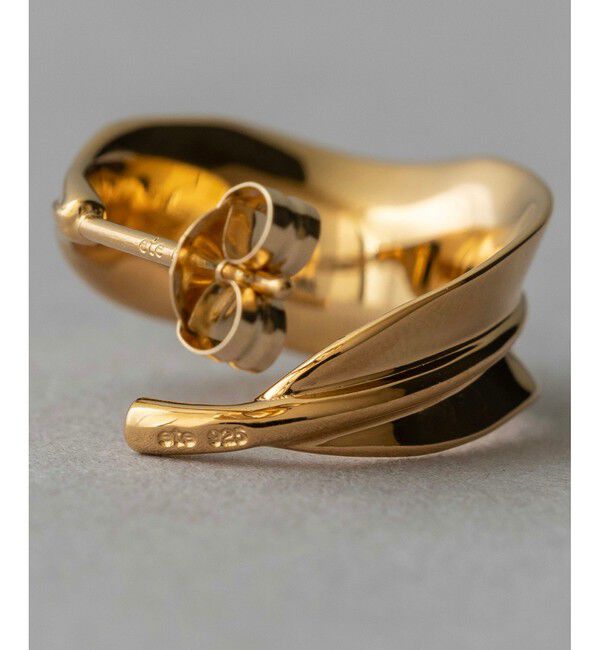 ete「リーフ フープピアス」|ピアス|