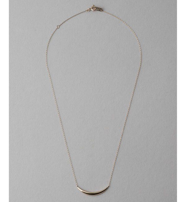 ete「[ONLINE Limited] クレセントムーン ネックレス」|ネックレス|
