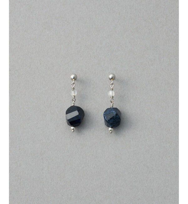 ete「ナチュラルストーン ツイストカット ピアス」|ピアス|B