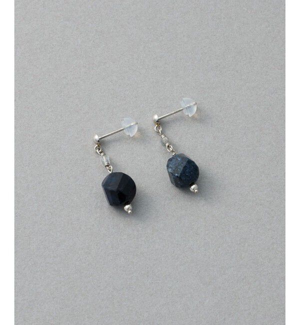 ete「ナチュラルストーン ツイストカット ピアス」|ピアス|