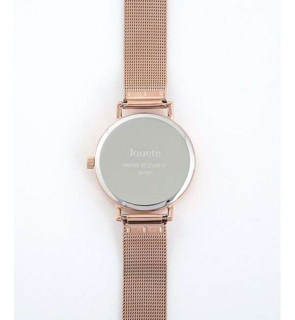 Jouete「タイムピース メッシュベルト」|腕時計|