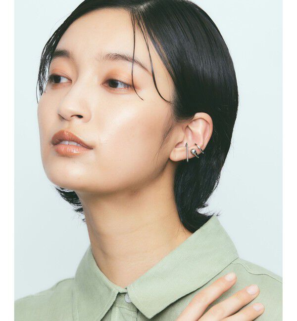 Jouete「【WEB限定カラー】パール チュージング イヤーカフス」|イヤーカフ|