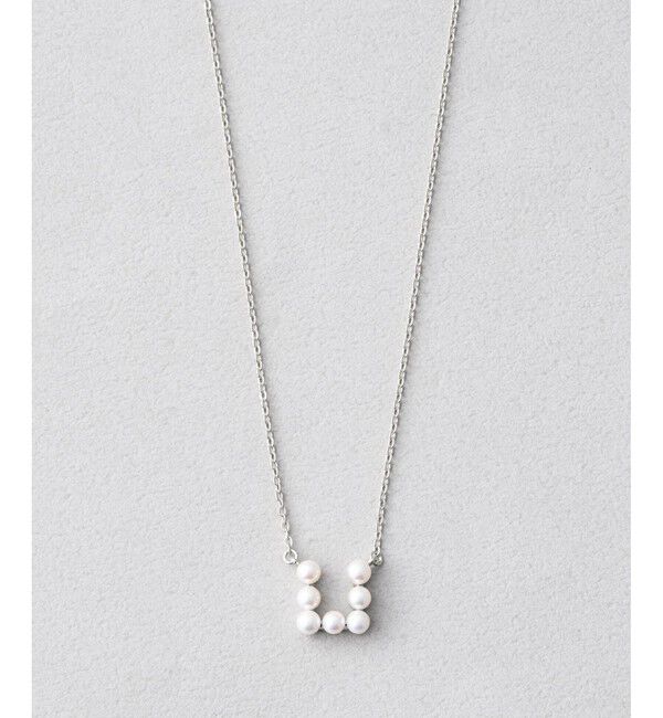 Jouete「[ステートメント] ネックレス パール」|ネックレス|プラチナム