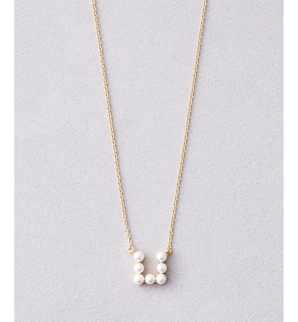 Jouete「[ステートメント] ネックレス パール」|ネックレス|イエローゴールド