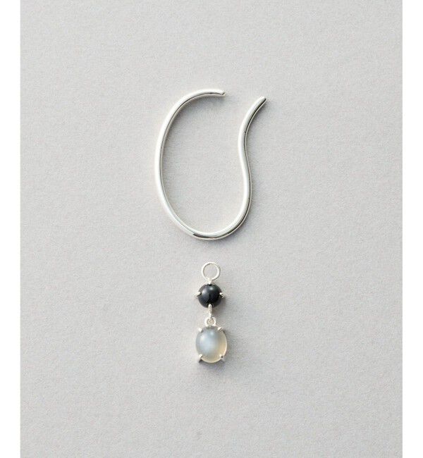 Jouete「イヤーカフス ナチュラルストーン チャーム」|イヤーカフ|