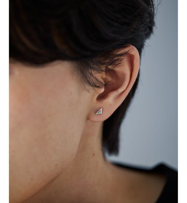 Jouete「[WEB LIMITED] バースデーピアス トライアングル /1月・2月・3月・4月・6月・8月・10月・11月・12月」|ピアス|