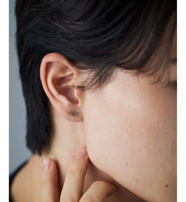 Jouete「[WEB LIMITED] バースデーピアス トライアングル /1月・2月・3月・4月・6月・8月・10月・11月・12月」|ピアス|