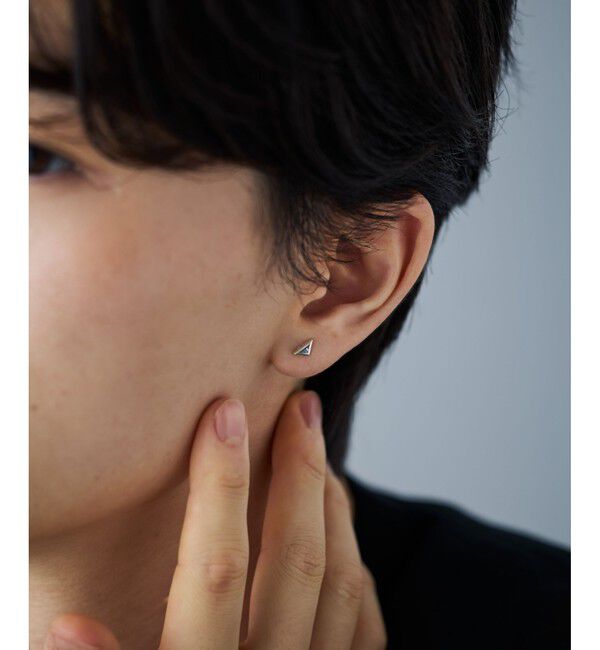 Jouete「[WEB LIMITED] バースデーピアス トライアングル /1月・2月・3月・4月・6月・8月・10月・11月・12月」|ピアス|