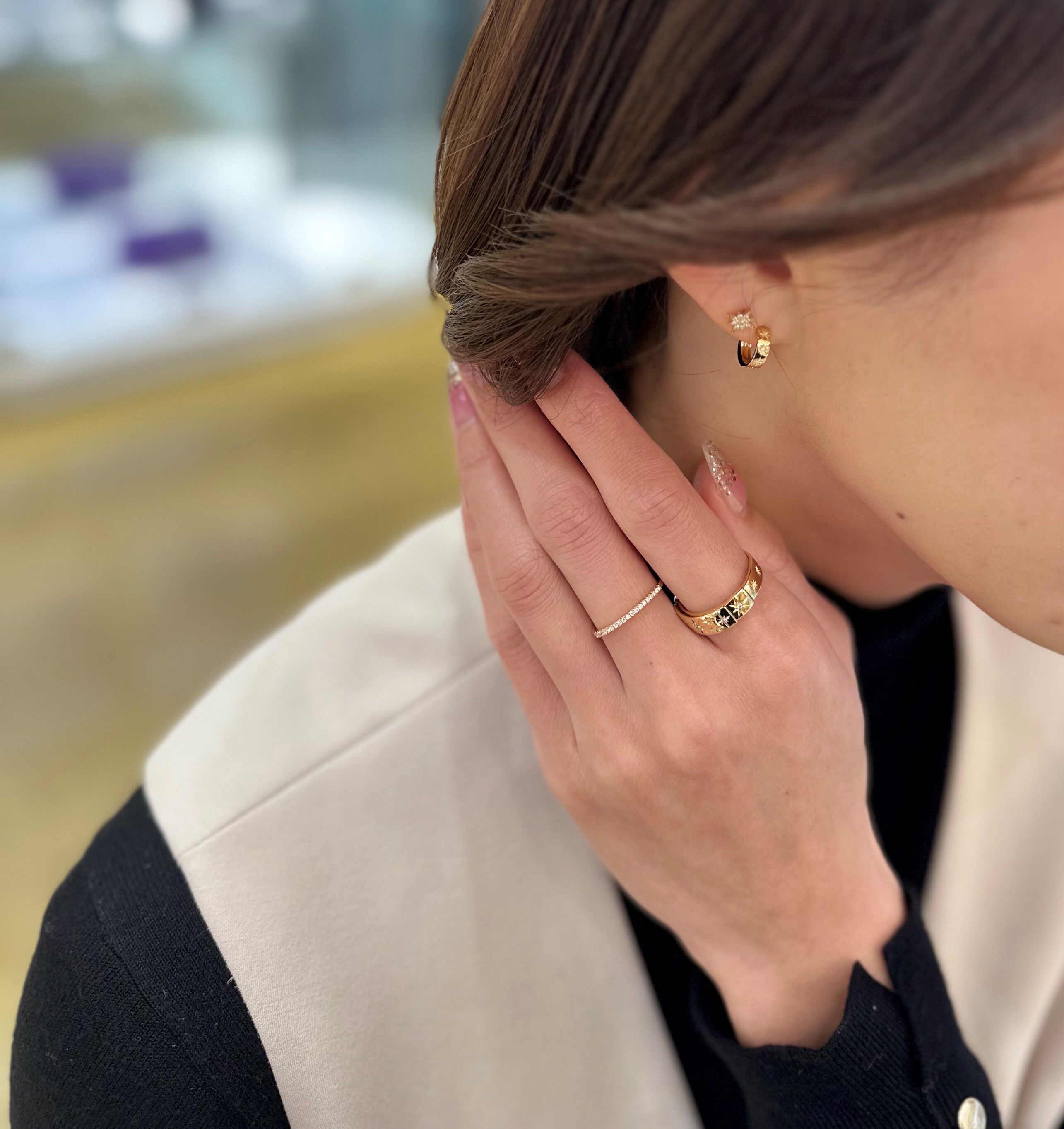 STAR JEWELRY「DIAMOND CELESTIAL」|ピアス|